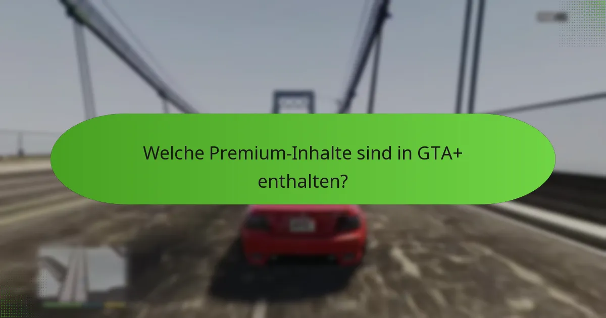 Wie abonniert man GTA+?
