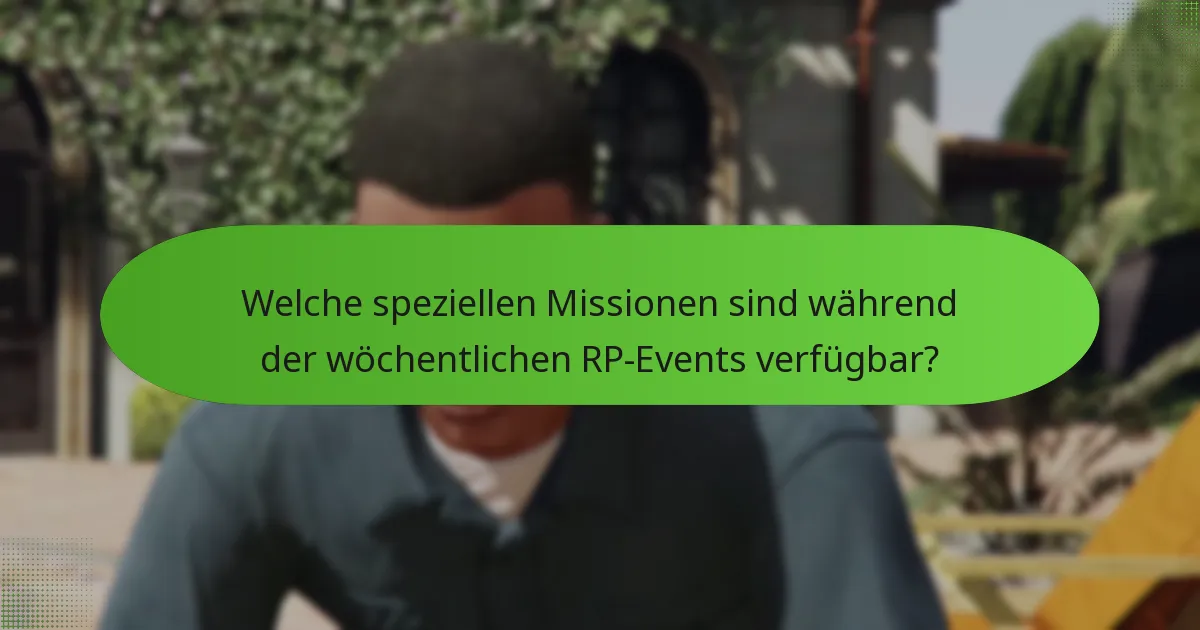 Welche einzigartigen Belohnungen können Spieler aus wöchentlichen RP-Events verdienen?